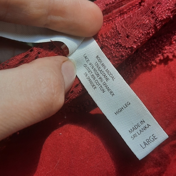 🍀3/15 Red Soma Sexy Panties - Picture 3 of 7